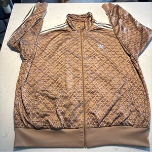 NEW MEN'S ADIDAS ORIGINALS FIREBIRD MONOGRAM TRACK JACKET ~men’s 2xl